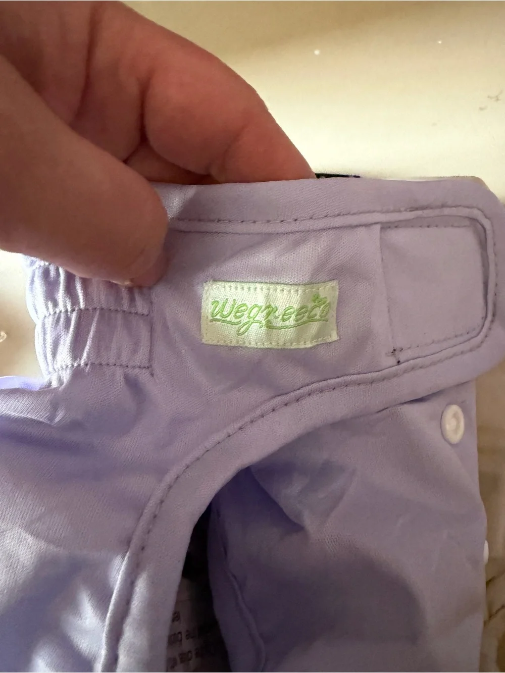 Adjustable Reusable Dog Diapers - Mint, Beige, Lavender